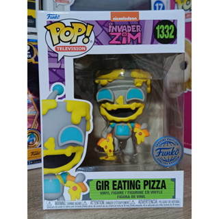 Funko POP! : Invader Zim - GIR Eating Pizza [ กล่องสินค้า - 9/10 ]