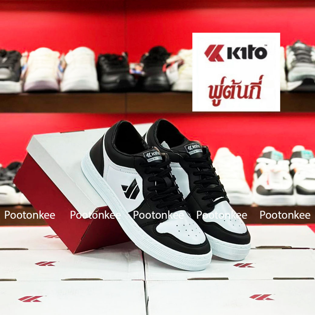 Kito รองเท้าผ้าใบ กีโต้ รุ่น BE20 ไซส์ 36-44 ของเเท้ พร้อมส่ง