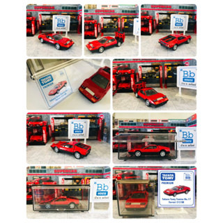 SET BOX MODEL TOMICA PREMUIM : FERRARI 512 BB + ACRYLIC COLLECTIN BOX