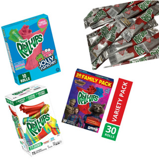 พร้อมส่งในไทยไม่ต้องรอFruit roll ups ราคาต่อชิ้น 14g