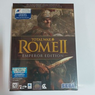 ้เกมส์คอมพิวเตอร์ PC Total War Rome||  Emperor Edition แผ่นแท้ลิขสิทธิ์ สินค้ามือ1 เหมาะสำหรับสะสม