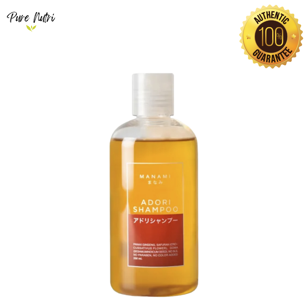 ส่งไว⚡️ Manami Adori Shampoo รักษาอาการคันหัว ติดเชื้อ ชันนะตุ แชมพูไร้สารเคมี 250ml