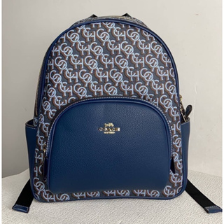 Coach Court Backpack With Coach Monogram Print