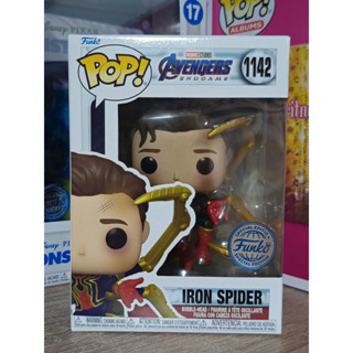 Funko Pop! : Avengers Endgame - Iron Spider with Nano Gauntlet Unmasked