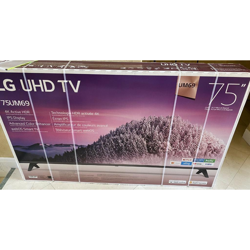 LG - 75 Class UN7070 Series LED 4K UHD Smart webOS TV(AR280)