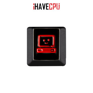 iHAVECPU KEYCAP (คีย์แคป) LOGA X iHAVECPU METALLIC KEYCAP 1U  : BLACK