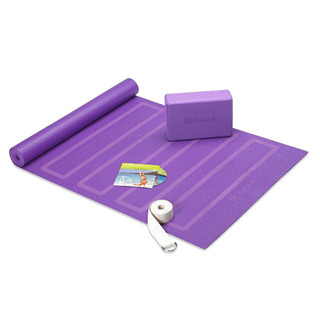 Gaiam : GIA05-61732* ชุดอุปกรณ์สำหรับการเล่นโยคะ Gaiam Beginners Yoga Starter Kit