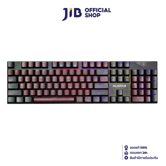 KEYBOARD (คีย์บอร์ด) NUBWO X33 ALISTAR CIY (RED WINE) (CIY RED SWITCH - MINI RGB - EN/TH