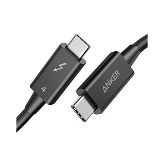 ANKER USB-C to USB-C Thunderbolt 4.0 Cable 100W (70cm) Black รุ่น AK366-Z (CEC-001313)