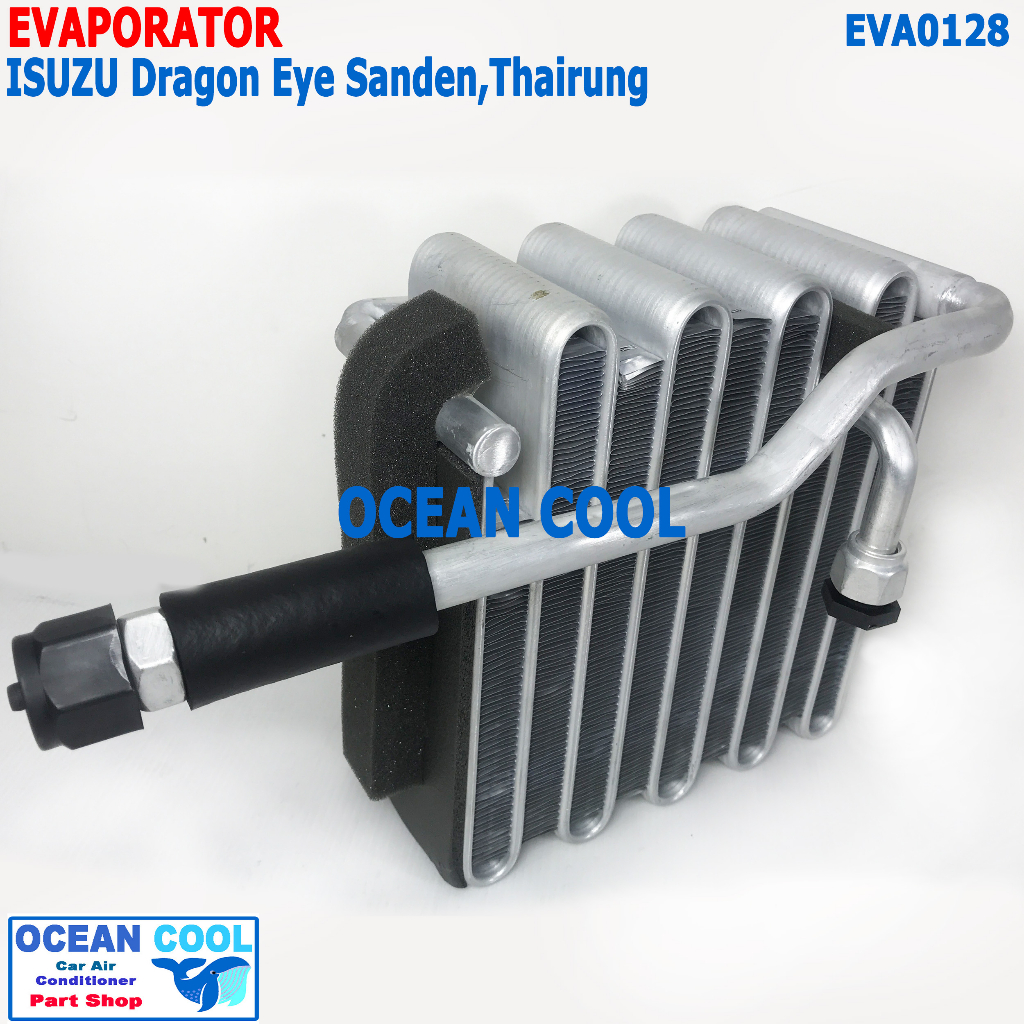 คอยล์เย็น อีซูซุ ดราก้อนอาย ซันเด้น ไทยรุ่ง EVA0128 AC Evaporator FOR Isuzu Dragon Eye 2000 Sanden คอยเย็น ตู้แอร์