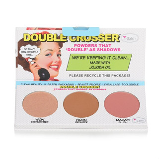 THEBALM - Double Crosser (Highlighter, Bronzer &amp; Blush) 8.5g/0.29oz - 8.5g/0.29oz