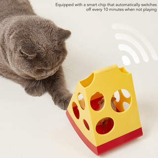 Pets Shop ของเล่นชีสไฟฟ้า ชาร์จ Usb สําหรับสัตว์เลี้ยง แมว ลูกแมว