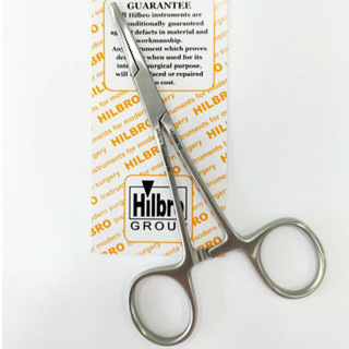 JONES ARTERY FORCEP STR 12.5cm คีมจับเส้นเลือด ปลายตรง ยี่ห้อ Hilbro(ฮิลโบร)