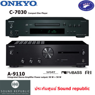 Onkyo C-7030 Compact Disc Player + A-9110 Integrated Stereo Amplifier