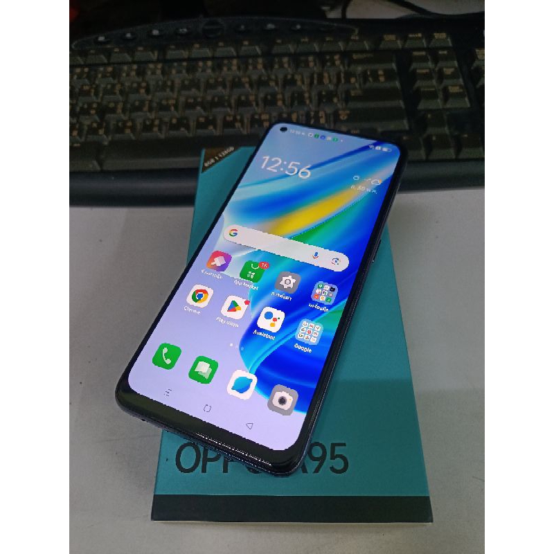 Oppo A95 มือสอง ประกันศูนย์เหลือๆ สภาพใหม่มาก อุปกรณ์แท้ยกกล่อง