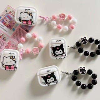 ❤️ส่งของขวัญ❤️เคสแอร์พอด 1 2 การ์ตูน kuromi ปีศาจน้อย เคส AirPods 3 pro สไตล์คู่รัก case for AirPod Pro2 AirPods gen 2เค