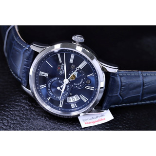 (แถมกล่องแบบพกพา) นาฬิกา Orient Classic Automatic Sun And Moon รุ่น AK00005D