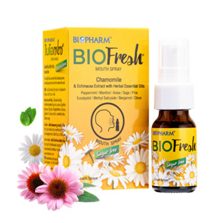 Biofresh Mouth Spray ไบโอเฟรช สเปรย์ คาโมมายล์ ขนาด 15 ml 1 ขวด 06683