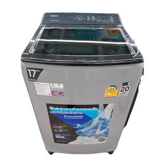ซัมซุง เครื่องซักผ้าฝาบน ขนาด 17 กก. รุ่น WA17CG6441BYSTSAMSUNG TOP LOAD WASHING MACHINE 17KG. WA17CG6441BYST