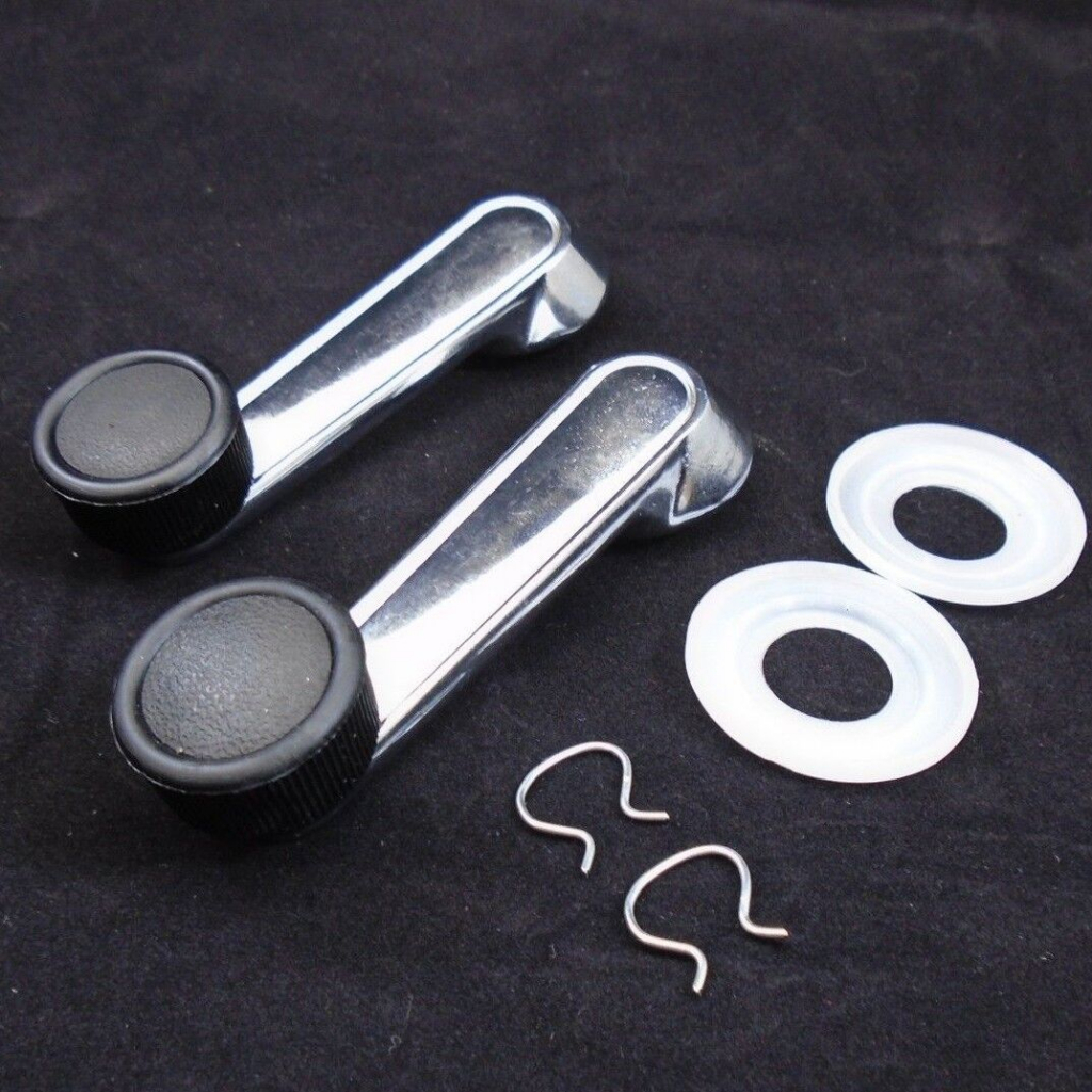 FOR TOYOTA COROLLA KE20 TE20 TE21 CHROME WINDOW HANDLE CRANK