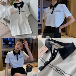 เสื้อmiu​ miuส่งฟรีมีของแถม