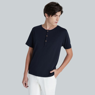 SUIT SELECT T-SHIRT Button (Navy)