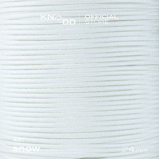 KNODD พาราคอร์ดไนลอน นำเข้าจากอเมริกา สี No.401: Snow ขนาด 4มม