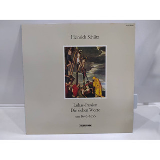 1LP Vinyl Records แผ่นเสียงไวนิล  Lukas-Passion Die sieben Worte um 1645-1655  (J18A269)