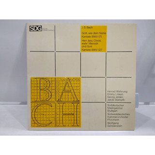 1LP Vinyl Records แผ่นเสียงไวนิล Gott, wie dein Name Kantate BWV 171   (J18A298)