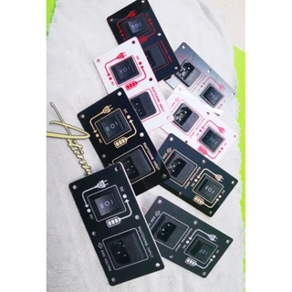 ชุดสวิตช์​เลือกไฟ 2 ระบบ DC/AC แถมฟิวส์​