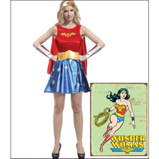 cp102 ชุดแฟนซีwonder woman ไดอาน่า เจ้าหญิงแห่งอะเมซอน ชุดวันเดอร์วูแมน