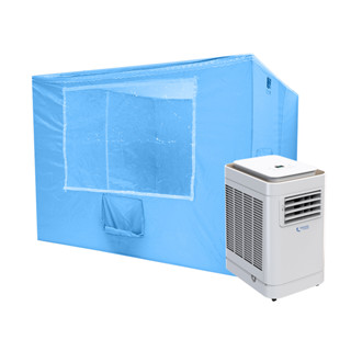 แอร์เคลื่อนที่ 9000 บีทียู พร้อมมุ้งแอร์ BS WIMAN วิมานแอร์ ไม่มีน้ำทิ้ง Portable type Air Conditioner 9000 BTU