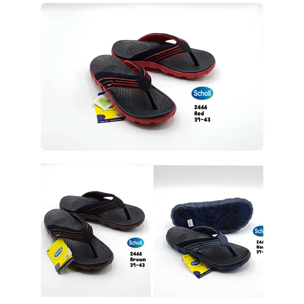 Scholl Bondi 3U-2466 scholl รองเท้าแตะหญิง รองเท้าแตะชาย