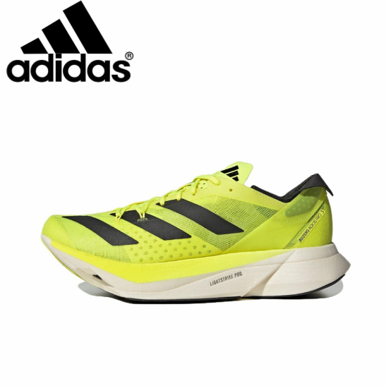 ของแท้ 100 % adidas Adizero Adios Pro 3 Rw1 Black and yellow Running shoes style