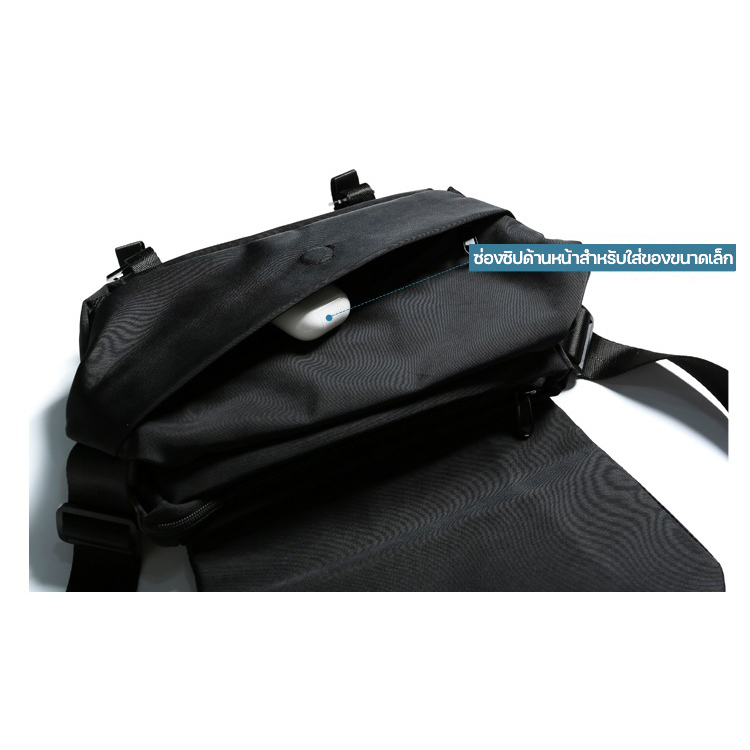 Truffle Shoulder Bag V.1 2023 "Black" กระเป๋าสำหรับ iPad Mini 6, iPad Mini 5,4, Tablet 8" และ Nintendo Switch