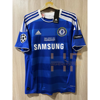 RETRO เสื้อบอลย้อนยุค เชลซี เหย้า 2011/12 ปีแชมป์ UCL แลมพาร์ด ดรอกบา เทอรี่ ตอเรส