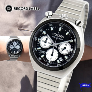 [ส่งตรงจากประเทศญี่ปุ่น] พลเมือง บันทึกฉลาก TSUNO CHRONO ดู CITIZEN RECORD LABEL TSUNO CHRONO watch AN3660-81E