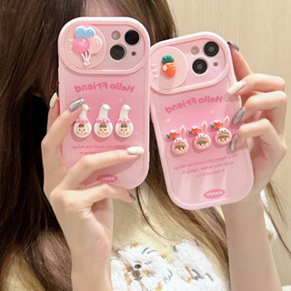 💖New 💖iPhone 14 13 12 11 Pro Max เคส for เคสไอโฟน11 น่ารัก บางเบาพกพาง่าย การ์ตูน กระต่าย เรียบง่าย ซิลิก้าเจล Case