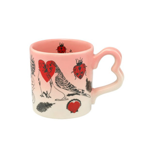 Cath Kidston Love Mug Shape my Heart Pink