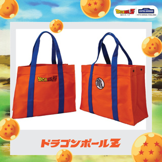 DBZ กระเป๋า tote bag แคนวาสอย่างหนาทรงกล่องลาย DragonballZ 🟠💫งานลิขสิทธิ์แท้จากญี่ปุ่น🇯🇵