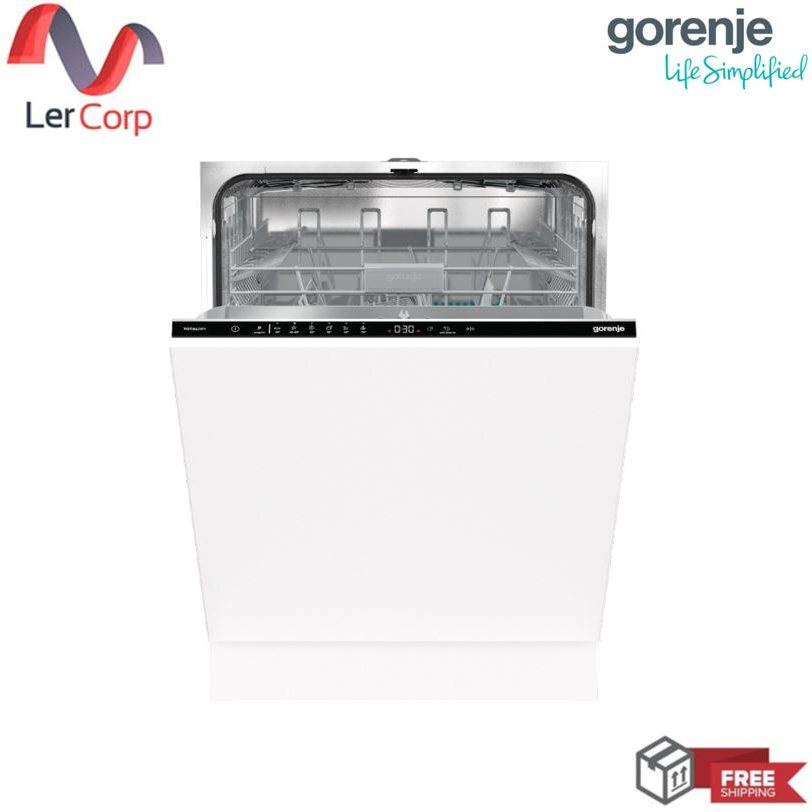 (Gorenje) เครื่องล้างจาน รุ่น GV642D61 14 ชุดอาหาร 5 โปรแกรมล้างอัตโนมัติ