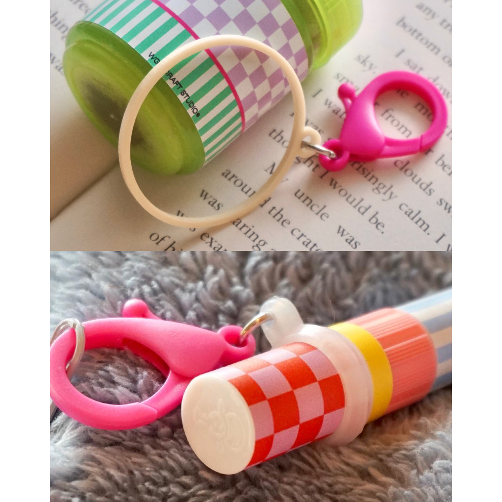 WGG CRAFT STUDIO | ตะขอและห่วงห้อยยาดมโป๊ยเซียน/หงส์ไทย สำหรับห้อยกระเป๋า