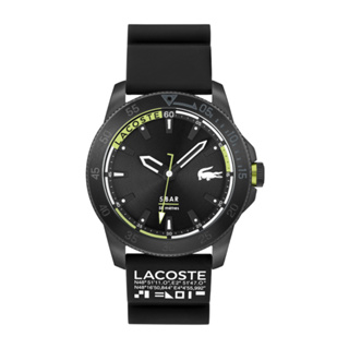 LACOSTE Regatta รุ่น LC2011203 นาฬิกาข้อมือผู้ชาย สายซิลิโคน Black หน้าปัด 46 มม.