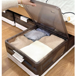 กล่องเก็บของใต้เตียง🌈พับได้🌈กล่องเก็บของอเนกประสงค์ กล่องใส่…