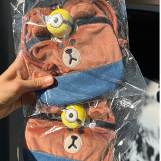 ถุงรูดหมีบราวน์ x มินเนี่ยน LineFriends