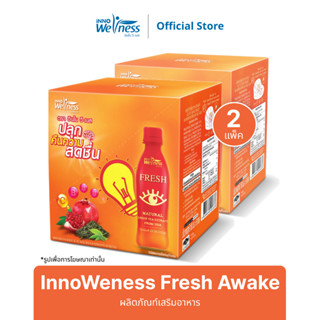 Innoweness Fresh Awake ผลิตภัณฑ์เสริมอาหาร วิตามินบี1,บี6,บี12,ไนอะซิน,วิตามิน ซีและสารสกัดจากชาเขียว อินโนวีเนส 12 ขวด