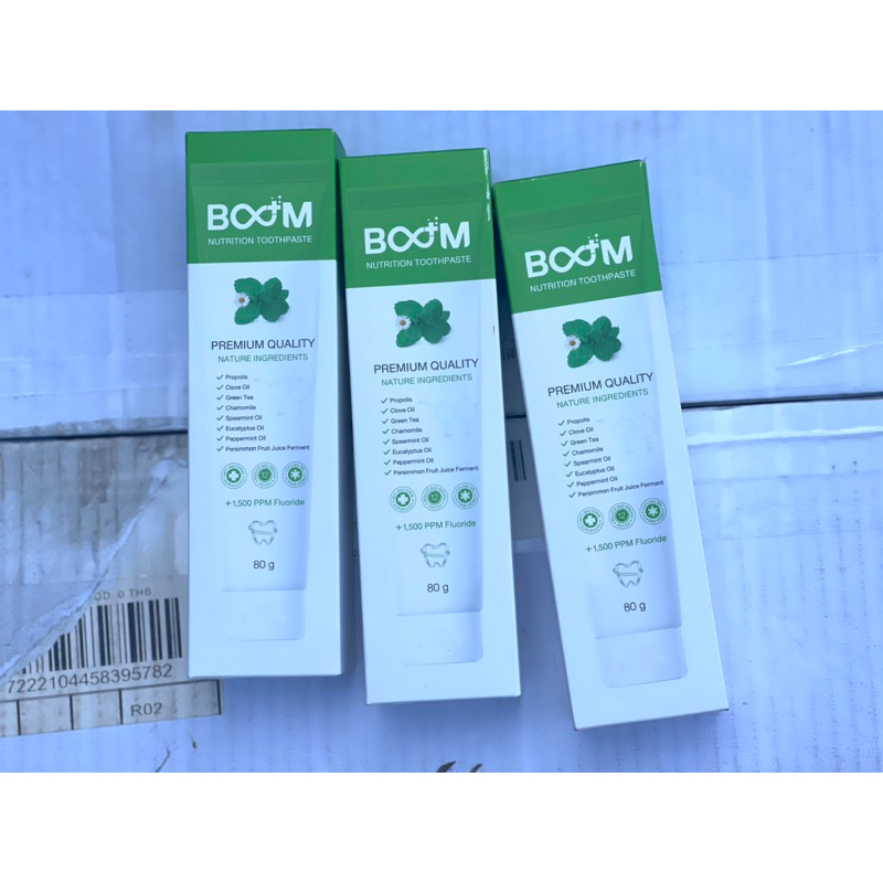 boom Nutrition ยาสีฟัน