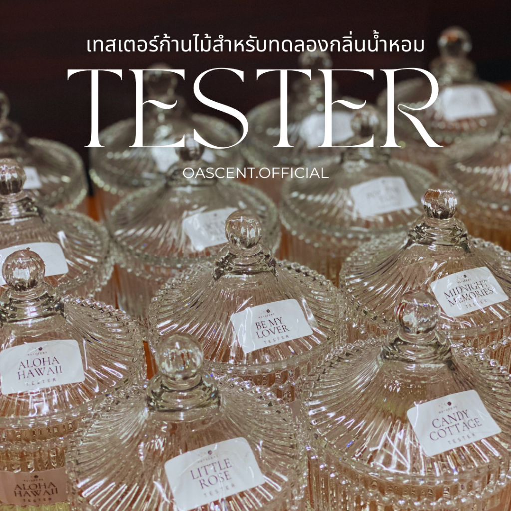 OASCENT TESTER ✨ เทสเตอร์ก้านไม้หอมสำหรับทดลองกลิ่น