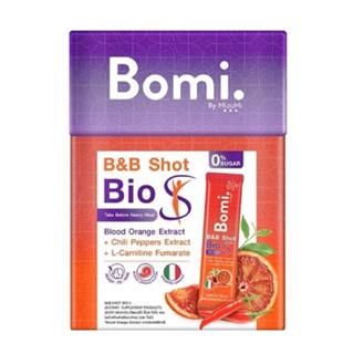 Bomi BB Shot Bio S โบมิ บีแอนด์บี ช็อท (ผลิตภัณฑ์เสริมอาหาร) 14 ซอง x 3 กรัม