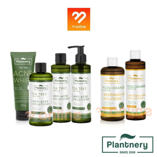 Plantnery Tea Tree / Yuzu Orange Toner Cleanser Foam Cleansing โทนเนอร์ เจลล้างหน้า ทีทรี ลดสิว คุมมัน ยูซุ ผิวกระจ่างใส